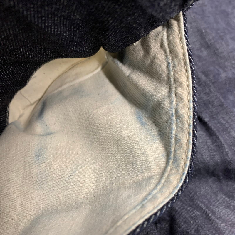 【中古品】【メンズ】 EVISU エヴィス KAMOME DENIM CARGO PANTS カモメ デニム カーゴパンツ 156-261009-sm-07-honh サイズ：42 カラー：ブラック 万代Net店