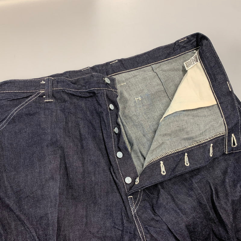 【中古品】【メンズ】 EVISU エヴィス KAMOME DENIM CARGO PANTS カモメ デニム カーゴパンツ 156-261009-sm-07-honh サイズ：42 カラー：ブラック 万代Net店