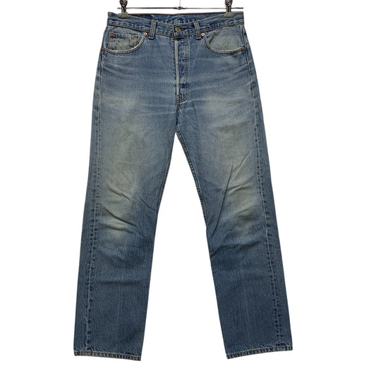 【中古品】【メンズ】 LEVI'S リーバイス 00501-0115 刻印501 USA製 DENIM PANTS デニムパンツ ボトムス 157-261010-sm-04-izu サイズ：W34 L30 カラー：インディゴ 万代Net店