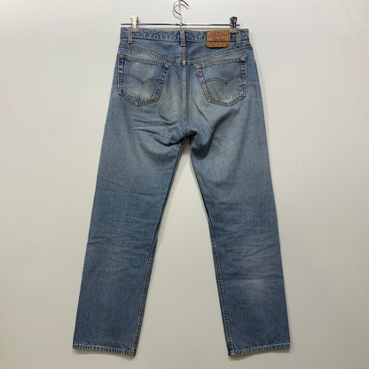 【中古品】【メンズ】 LEVI'S リーバイス 00501-0115 刻印501 USA製 DENIM PANTS デニムパンツ ボトムス 157-261010-sm-04-izu サイズ：W34 L30 カラー：インディゴ 万代Net店