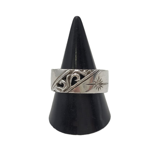 【中古品】【メンズ/レディース】 SAAD サード 925 ARABESQUE SUNSYMBOL RING アラベスク サンシンボル リング 指輪 アクセサリー 191-261006-cs-23-izu カラー：シルバー 万代Net店