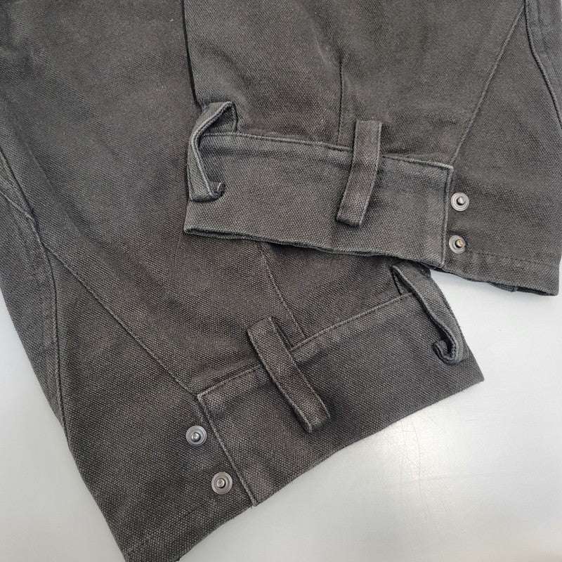 【中古品】【メンズ】 HYEIN SEO へインソ CURVED FLAP POCKET WITH PLEATS CARGO PANTS カーブド フラップ ポケット ウィズ プリーツ カーゴ パンツ ボトムス ズボン 153-261005-cs-04-izu サイズ：2 カラー：ブラック 万代Net店