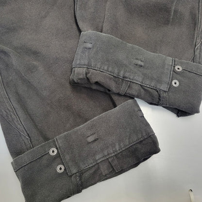 【中古品】【メンズ】 HYEIN SEO へインソ CURVED FLAP POCKET WITH PLEATS CARGO PANTS カーブド フラップ ポケット ウィズ プリーツ カーゴ パンツ ボトムス ズボン 153-261005-cs-04-izu サイズ：2 カラー：ブラック 万代Net店