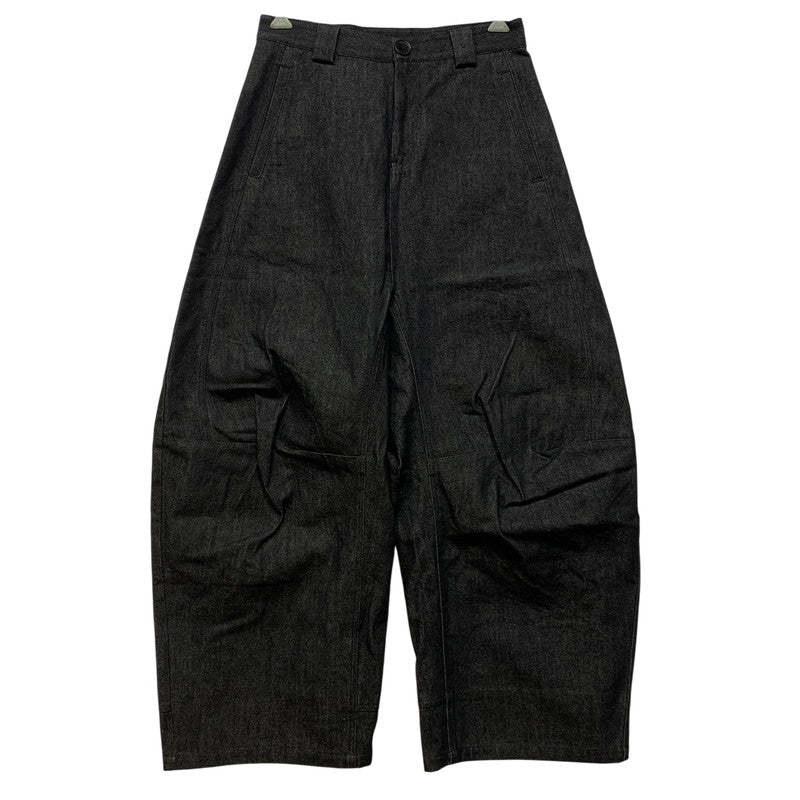【中古品】【メンズ】 JCAESAR ジェイシーザー WIDE DENIM PANTS ワイド デニム パンツ ボトムス 153-261010-sm-05-izu サイズ：S カラー：ブラック 万代Net店