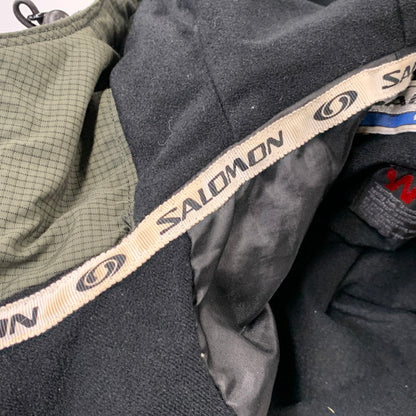 【中古品】【メンズ】 SALOMON サロモン WARMTECH MOUNTAIN JACKET マウンテンジャケット アウター 146-261006-sm-07-izu サイズ：M カラー：カーキ 万代Net店