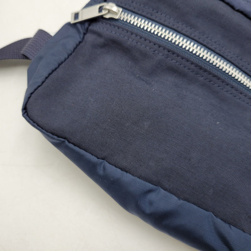 【中古品】【メンズ/レディース】 PORTER ポーター TERRA WAIST POUCH テラ ウエストポーチ バッグ カバン 鞄 188-261008-as-27-izu カラー：ネイビー 万代Net店