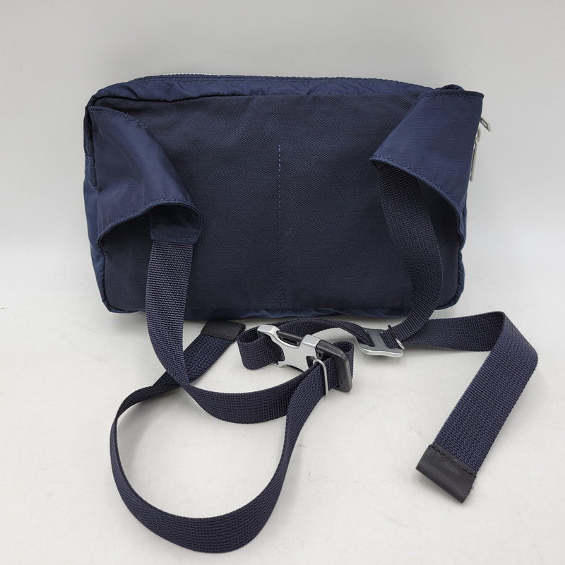 【中古品】【メンズ/レディース】 PORTER ポーター TERRA WAIST POUCH テラ ウエストポーチ バッグ カバン 鞄 188-261008-as-27-izu カラー：ネイビー 万代Net店