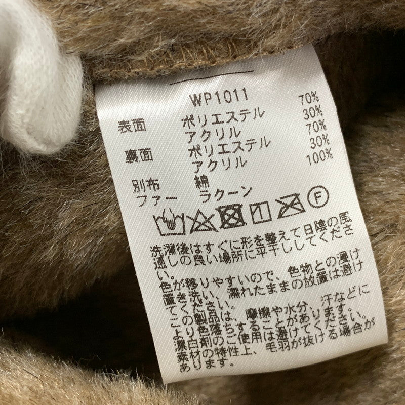 【中古品】【メンズ】 WAIPER ワイパー WP1011 U.S.ARMY ユーエスアーミー M-43 パイルライナー アウター 145-261006-ya-07-izu サイズ：XL カラー：ブラウン 万代Net店