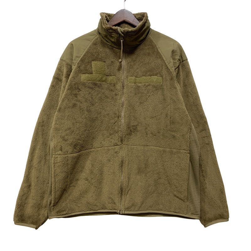 【中古品】【メンズ】 ECWCS エクワックス 8415-01-580-1341 POLARTEC FLEECE JACKET フリースジャケット アウター 146-261010-sm-07-izu サイズ：M-S カラー：コヨーテブラウン 万代Net店