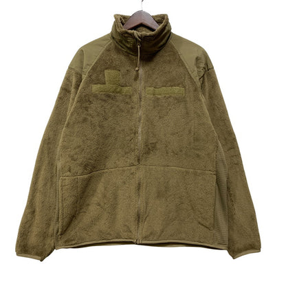 【中古品】【メンズ】 ECWCS エクワックス 8415-01-580-1341 POLARTEC FLEECE JACKET フリースジャケット アウター 146-261010-sm-07-izu サイズ：M-S カラー：コヨーテブラウン 万代Net店