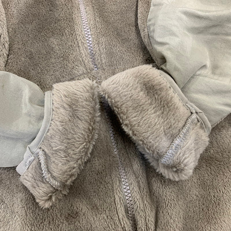 【中古品】【メンズ】 ECWCS エクワックス 8415-01-580-1341 POLARTEC FLEECE JACKET フリースジャケット アウター 146-261010-sm-07-izu サイズ：M-S カラー：コヨーテブラウン 万代Net店