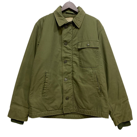 【中古品】【メンズ】 U.S.ARMY ユーエスアーミー 615-522-6014 DECK JACKET デッキジャケット アウター 146-261006-sm-09-izu サイズ：M カラー：カーキ 万代Net店