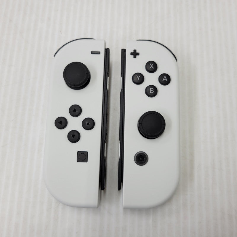【中古美品】 【未使用】【ゲーム】Nintendo Switch (有機ELモデル) Joy-Con(L)/(R) ホワイト HEG-S-KAAAA(JPN) 任天堂 ニンテンドースイッチ 本体 034-261004-as-10-izu 万代Net店