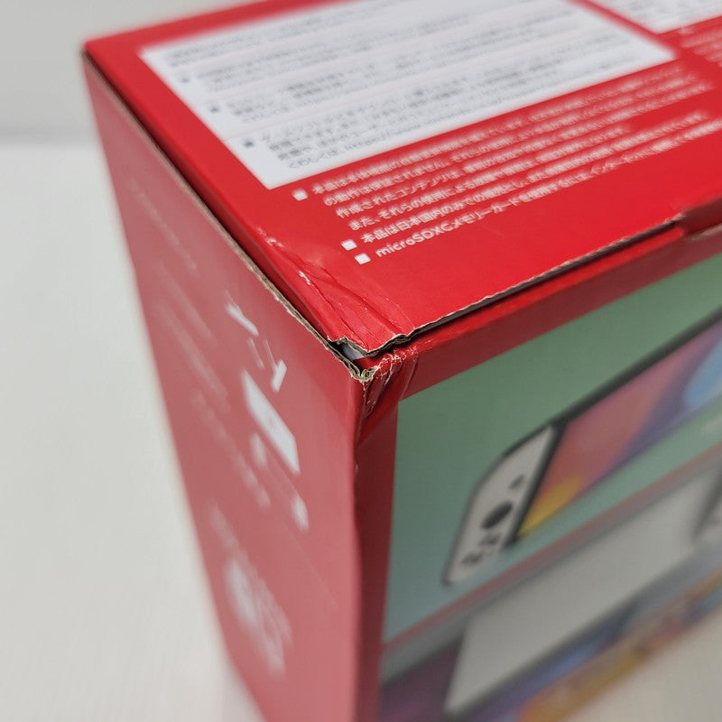 【中古美品】 【未使用】【ゲーム】Nintendo Switch (有機ELモデル) Joy-Con(L)/(R) ホワイト HEG-S-KAAAA(JPN) 任天堂 ニンテンドースイッチ 本体 034-261004-as-10-izu 万代Net店