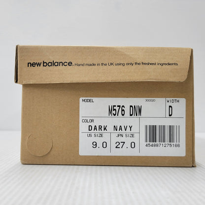 【現状渡し品】【メンズ】 NEW BALANCE ニューバランス NＭ576DNW スニーカー 靴 162-261011-as-11-izu サイズ：27cm カラー：ネイビー 万代Net店
