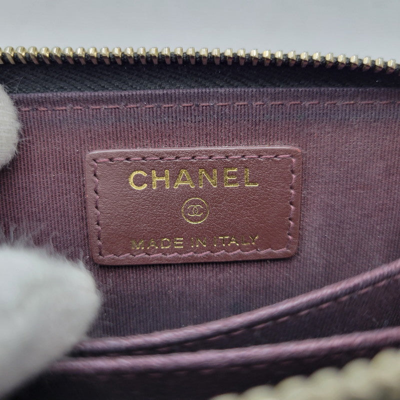 【中古品】【メンズ/レディース】 CHANEL シャネル AP0216 タイムレスクラシック ライン コインケース 181-261006-cs-16-izu カラー：ブラック 万代Net店