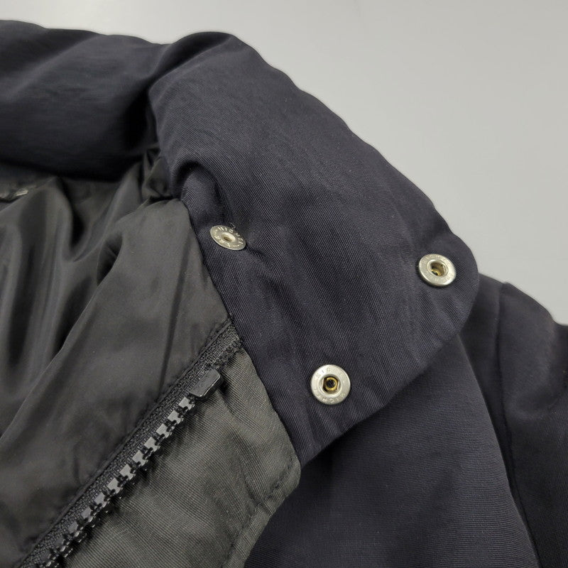 【中古品】【メンズ】 ROTTWEILER ロットワイラー RW092-005 DOWN HOODED JACKET ダウン フーデッド ジャケット アウター 142-261012-ya-02-izu サイズ：L カラー：ブラック×グレー 万代Net店