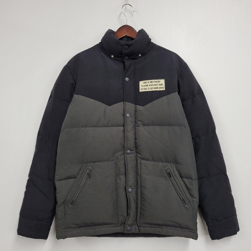 【中古品】【メンズ】 ROTTWEILER ロットワイラー RW092-005 DOWN HOODED JACKET ダウン フーデッド ジャケット アウター 142-261012-ya-02-izu サイズ：L カラー：ブラック×グレー 万代Net店