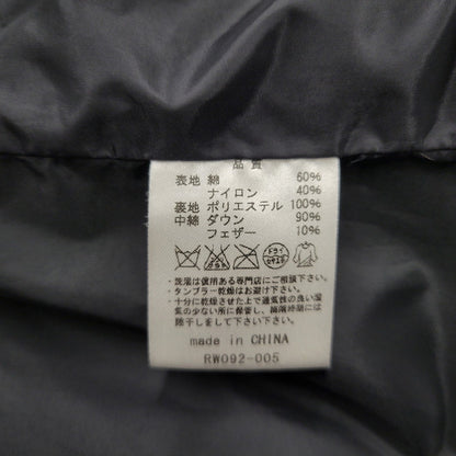 【中古品】【メンズ】 ROTTWEILER ロットワイラー RW092-005 DOWN HOODED JACKET ダウン フーデッド ジャケット アウター 142-261012-ya-02-izu サイズ：L カラー：ブラック×グレー 万代Net店