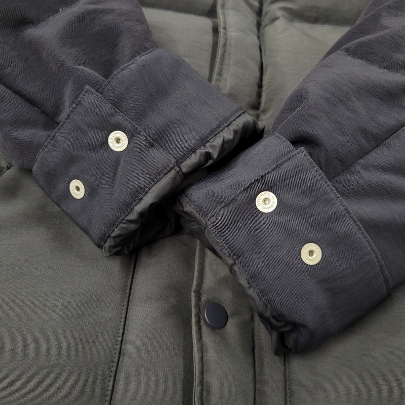 【中古品】【メンズ】 ROTTWEILER ロットワイラー RW092-005 DOWN HOODED JACKET ダウン フーデッド ジャケット アウター 142-261012-ya-02-izu サイズ：L カラー：ブラック×グレー 万代Net店