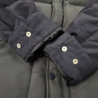 【中古品】【メンズ】 ROTTWEILER ロットワイラー RW092-005 DOWN HOODED JACKET ダウン フーデッド ジャケット アウター 142-261012-ya-02-izu サイズ：L カラー：ブラック×グレー 万代Net店