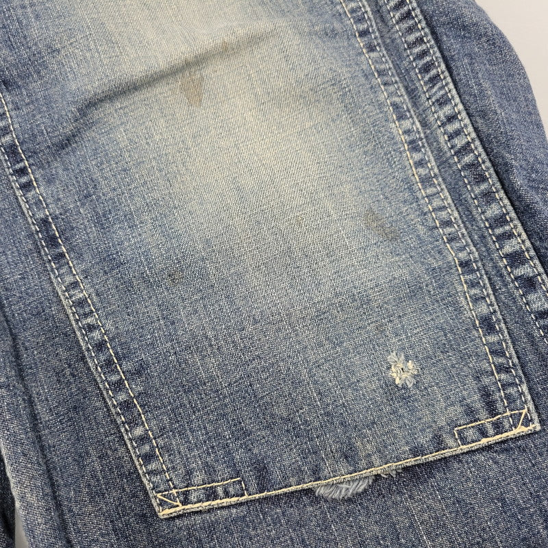 【中古品】【メンズ】 ANACHRONORM アナクロノーム EASY DENIM PANTS イージー デニム パンツ ボトムス ズボン 151-261005-cs-05-izu サイズ：不明 カラー：インディゴ 万代Net店