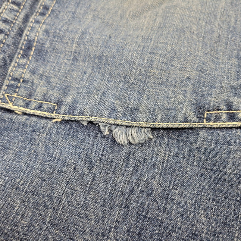 【中古品】【メンズ】 ANACHRONORM アナクロノーム EASY DENIM PANTS イージー デニム パンツ ボトムス ズボン 151-261005-cs-05-izu サイズ：不明 カラー：インディゴ 万代Net店