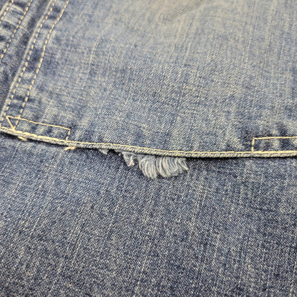 【中古品】【メンズ】 ANACHRONORM アナクロノーム EASY DENIM PANTS イージー デニム パンツ ボトムス ズボン 151-261005-cs-05-izu サイズ：不明 カラー：インディゴ 万代Net店