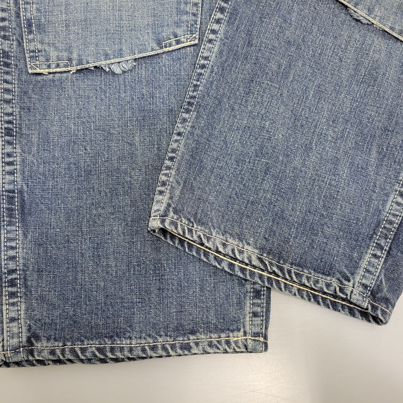 【中古品】【メンズ】 ANACHRONORM アナクロノーム EASY DENIM PANTS イージー デニム パンツ ボトムス ズボン 151-261005-cs-05-izu サイズ：不明 カラー：インディゴ 万代Net店