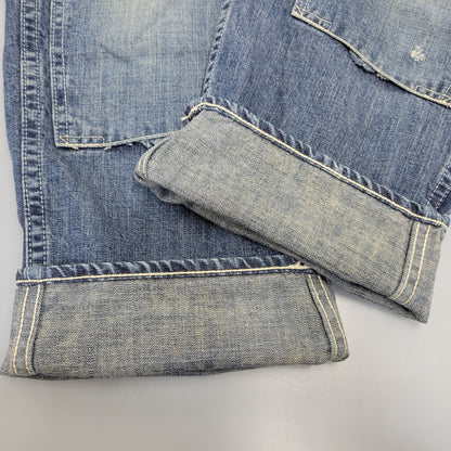 【中古品】【メンズ】 ANACHRONORM アナクロノーム EASY DENIM PANTS イージー デニム パンツ ボトムス ズボン 151-261005-cs-05-izu サイズ：不明 カラー：インディゴ 万代Net店