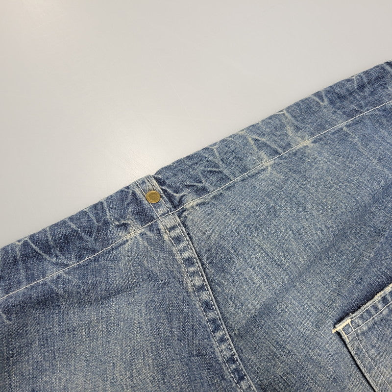 【中古品】【メンズ】 ANACHRONORM アナクロノーム EASY DENIM PANTS イージー デニム パンツ ボトムス ズボン 151-261005-cs-05-izu サイズ：不明 カラー：インディゴ 万代Net店