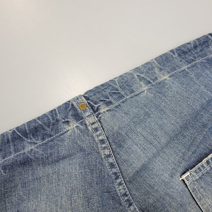 【中古品】【メンズ】 ANACHRONORM アナクロノーム EASY DENIM PANTS イージー デニム パンツ ボトムス ズボン 151-261005-cs-05-izu サイズ：不明 カラー：インディゴ 万代Net店