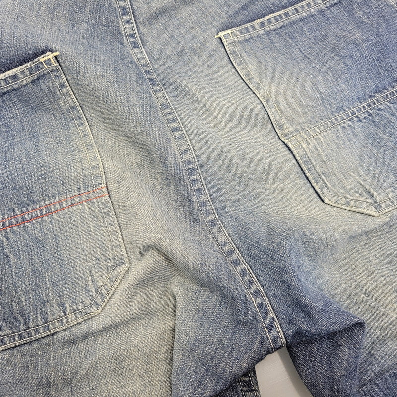 【中古品】【メンズ】 ANACHRONORM アナクロノーム EASY DENIM PANTS イージー デニム パンツ ボトムス ズボン 151-261005-cs-05-izu サイズ：不明 カラー：インディゴ 万代Net店