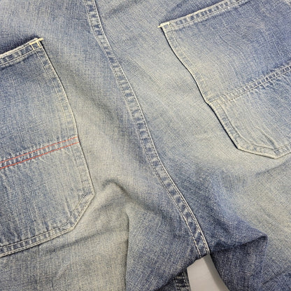 【中古品】【メンズ】 ANACHRONORM アナクロノーム EASY DENIM PANTS イージー デニム パンツ ボトムス ズボン 151-261005-cs-05-izu サイズ：不明 カラー：インディゴ 万代Net店