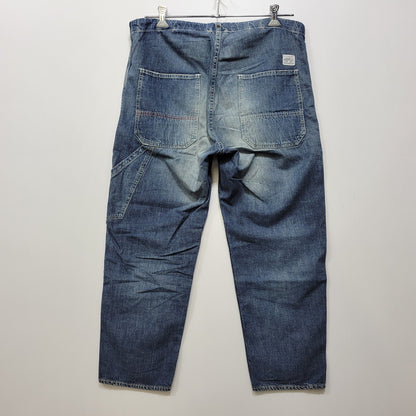 【中古品】【メンズ】 ANACHRONORM アナクロノーム EASY DENIM PANTS イージー デニム パンツ ボトムス ズボン 151-261005-cs-05-izu サイズ：不明 カラー：インディゴ 万代Net店