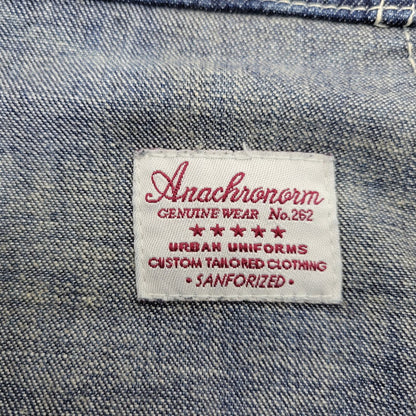 【中古品】【メンズ】 ANACHRONORM アナクロノーム EASY DENIM PANTS イージー デニム パンツ ボトムス ズボン 151-261005-cs-05-izu サイズ：不明 カラー：インディゴ 万代Net店