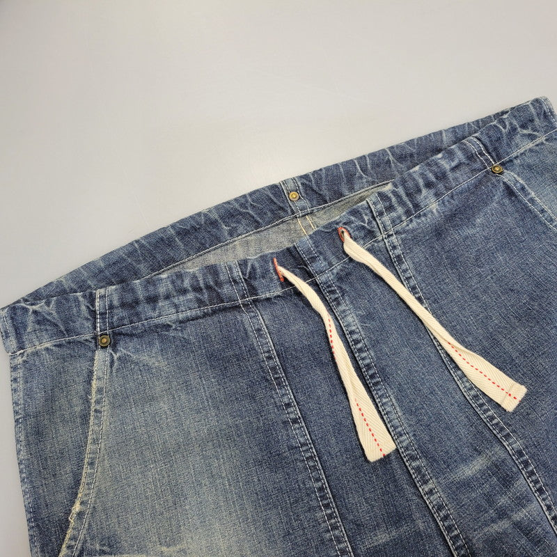 【中古品】【メンズ】 ANACHRONORM アナクロノーム EASY DENIM PANTS イージー デニム パンツ ボトムス ズボン 151-261005-cs-05-izu サイズ：不明 カラー：インディゴ 万代Net店