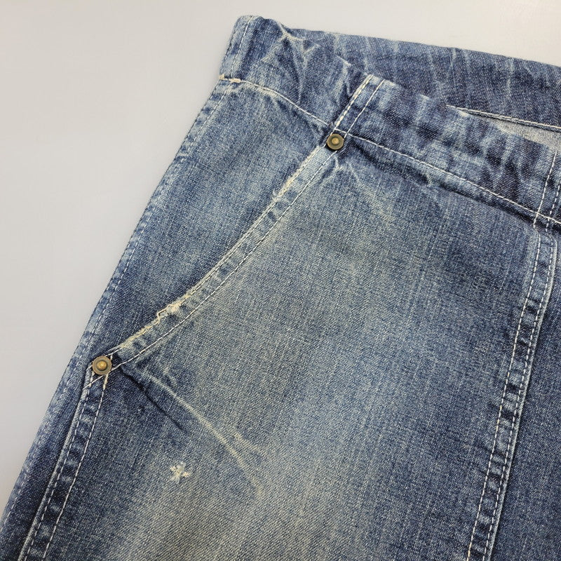 【中古品】【メンズ】 ANACHRONORM アナクロノーム EASY DENIM PANTS イージー デニム パンツ ボトムス ズボン 151-261005-cs-05-izu サイズ：不明 カラー：インディゴ 万代Net店