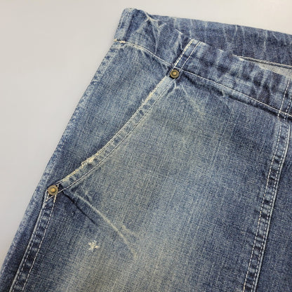 【中古品】【メンズ】 ANACHRONORM アナクロノーム EASY DENIM PANTS イージー デニム パンツ ボトムス ズボン 151-261005-cs-05-izu サイズ：不明 カラー：インディゴ 万代Net店