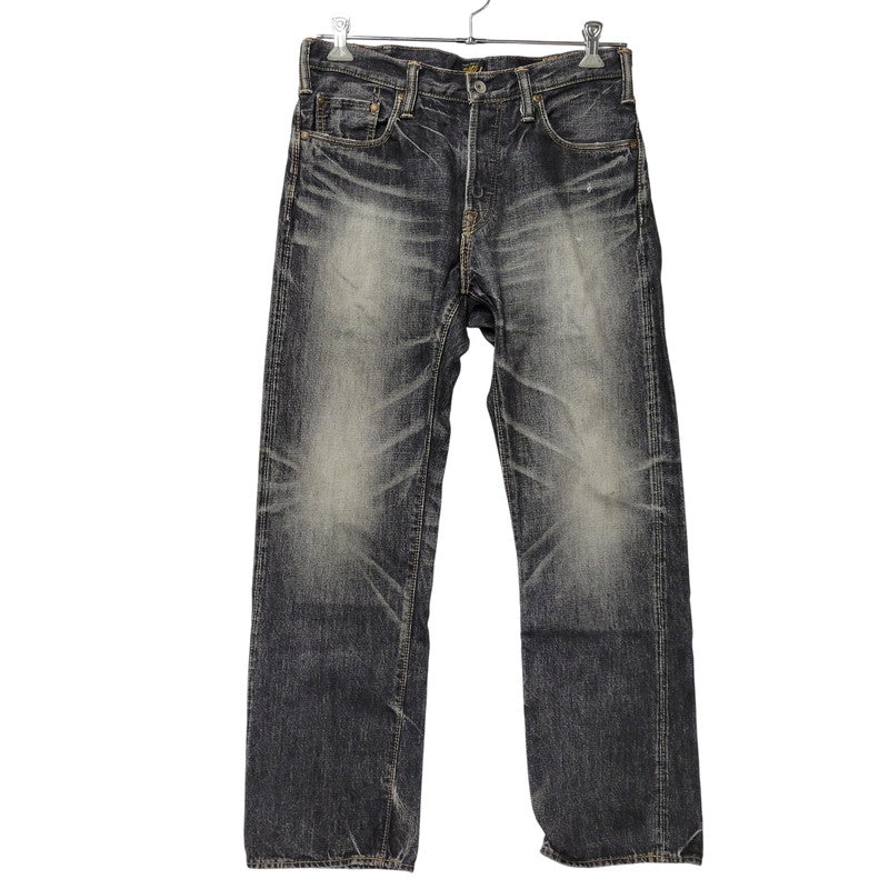 【中古品】【メンズ】 COOTIE クーティー BUTTON FLY SELVEDGE BLACK DENIM PANTS ボタンフライ セルビッジ ブラックデニムパンツ 153-261008-as-18-izu サイズ：L カラー：ブラック 万代Net店
