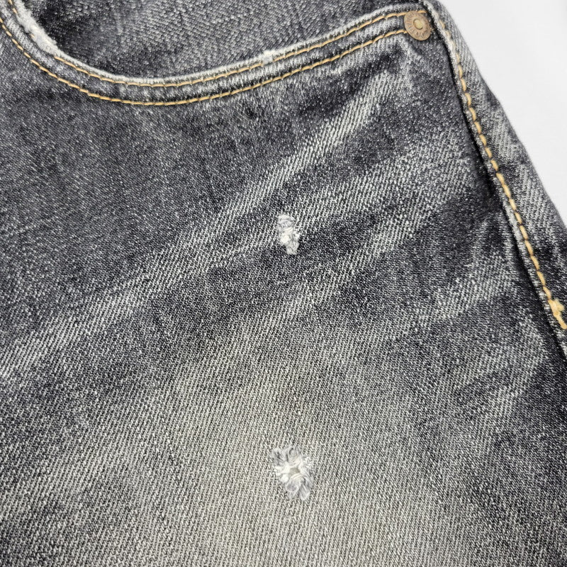 【中古品】【メンズ】 COOTIE クーティー BUTTON FLY SELVEDGE BLACK DENIM PANTS ボタンフライ セルビッジ ブラックデニムパンツ 153-261008-as-18-izu サイズ：L カラー：ブラック 万代Net店