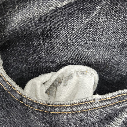 【中古品】【メンズ】 COOTIE クーティー BUTTON FLY SELVEDGE BLACK DENIM PANTS ボタンフライ セルビッジ ブラックデニムパンツ 153-261008-as-18-izu サイズ：L カラー：ブラック 万代Net店