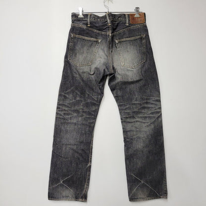 【中古品】【メンズ】 COOTIE クーティー BUTTON FLY SELVEDGE BLACK DENIM PANTS ボタンフライ セルビッジ ブラックデニムパンツ 153-261008-as-18-izu サイズ：L カラー：ブラック 万代Net店