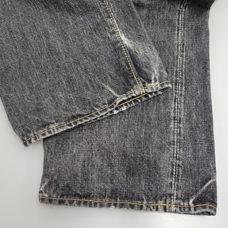 【中古品】【メンズ】 COOTIE クーティー BUTTON FLY SELVEDGE BLACK DENIM PANTS ボタンフライ セルビッジ ブラックデニムパンツ 153-261008-as-18-izu サイズ：L カラー：ブラック 万代Net店