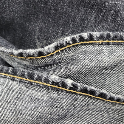【中古品】【メンズ】 COOTIE クーティー BUTTON FLY SELVEDGE BLACK DENIM PANTS ボタンフライ セルビッジ ブラックデニムパンツ 153-261008-as-18-izu サイズ：L カラー：ブラック 万代Net店