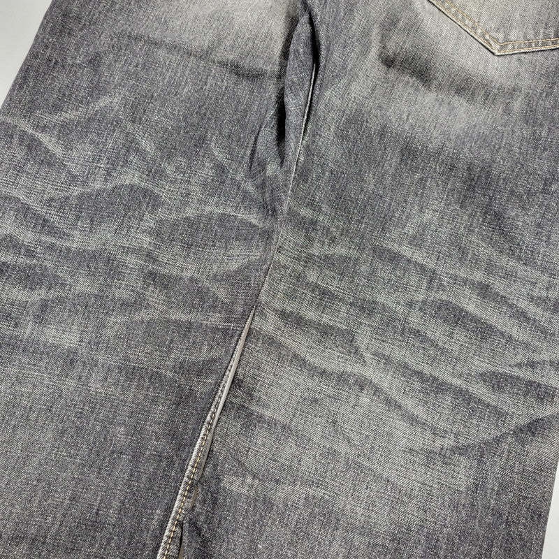 【中古品】【メンズ】 COOTIE クーティー BUTTON FLY SELVEDGE BLACK DENIM PANTS ボタンフライ セルビッジ ブラックデニムパンツ 153-261008-as-18-izu サイズ：L カラー：ブラック 万代Net店