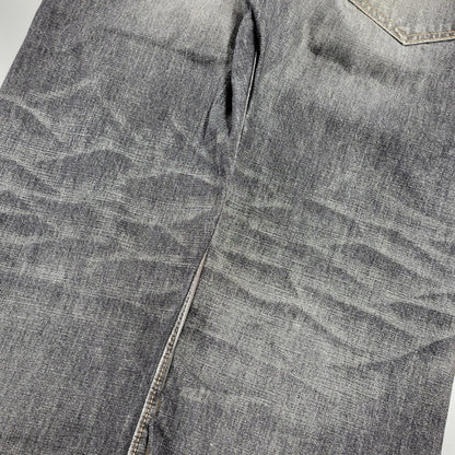 【中古品】【メンズ】 COOTIE クーティー BUTTON FLY SELVEDGE BLACK DENIM PANTS ボタンフライ セルビッジ ブラックデニムパンツ 153-261008-as-18-izu サイズ：L カラー：ブラック 万代Net店