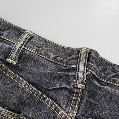 【中古品】【メンズ】 COOTIE クーティー BUTTON FLY SELVEDGE BLACK DENIM PANTS ボタンフライ セルビッジ ブラックデニムパンツ 153-261008-as-18-izu サイズ：L カラー：ブラック 万代Net店