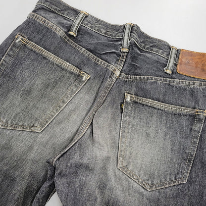 【中古品】【メンズ】 COOTIE クーティー BUTTON FLY SELVEDGE BLACK DENIM PANTS ボタンフライ セルビッジ ブラックデニムパンツ 153-261008-as-18-izu サイズ：L カラー：ブラック 万代Net店