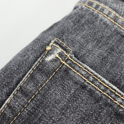 【中古品】【メンズ】 COOTIE クーティー BUTTON FLY SELVEDGE BLACK DENIM PANTS ボタンフライ セルビッジ ブラックデニムパンツ 153-261008-as-18-izu サイズ：L カラー：ブラック 万代Net店